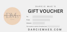 Load image into Gallery viewer, DarcieMae&#39;s Gift Card
