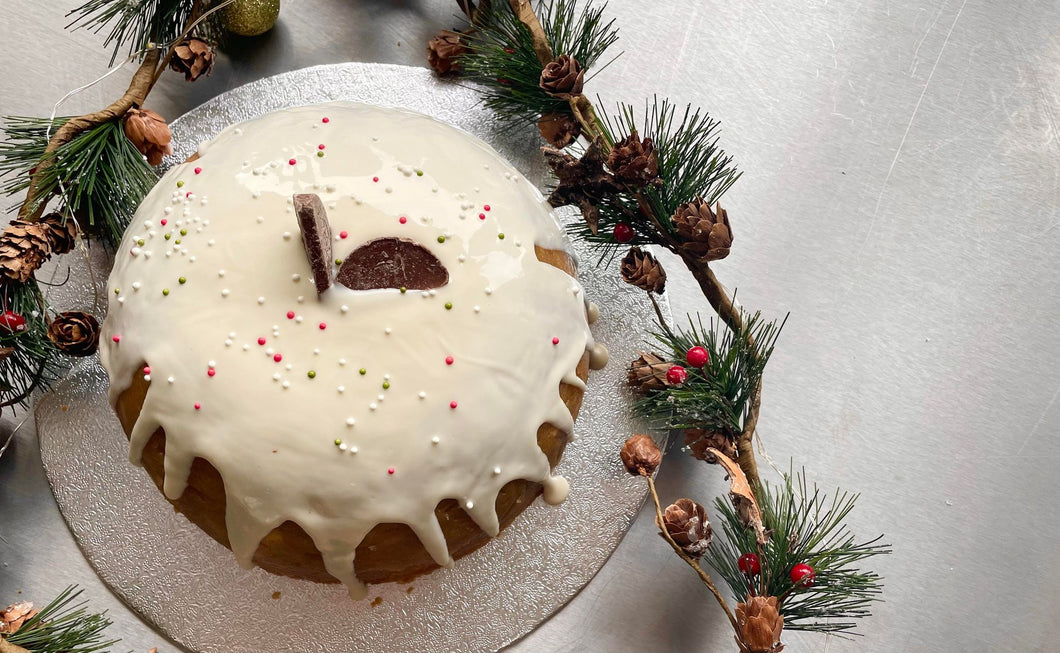 Christmas Cookie Dough Pudding